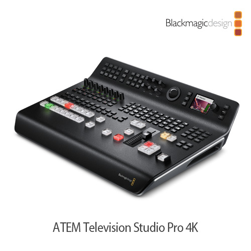 세계 최첨단의 일체형 UHD 라이브 프로덕션 스위처! ATEM Television Studio Pro 4K [전원,USB 케이블 제공]